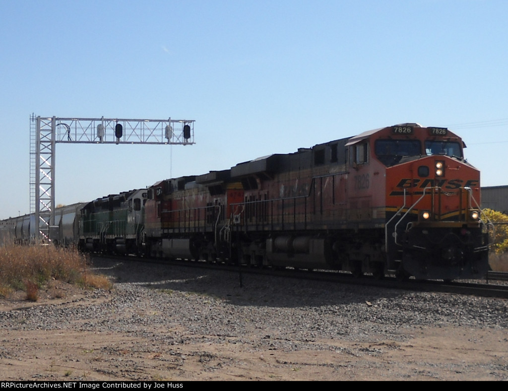 BNSF 7826 West